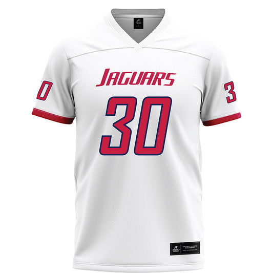 South Alabama - NCAA Football : Perry Hand - White Football Jersey-0