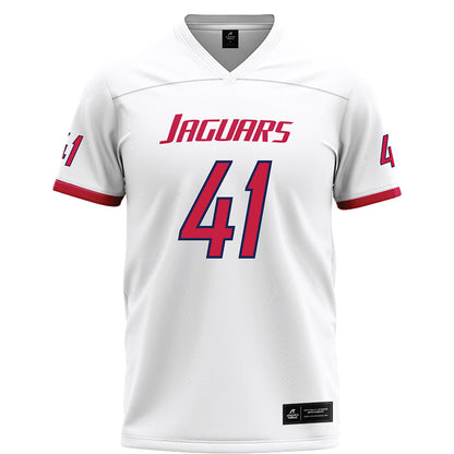 South Alabama - NCAA Football : Tyler Carter - White Football Jersey-0