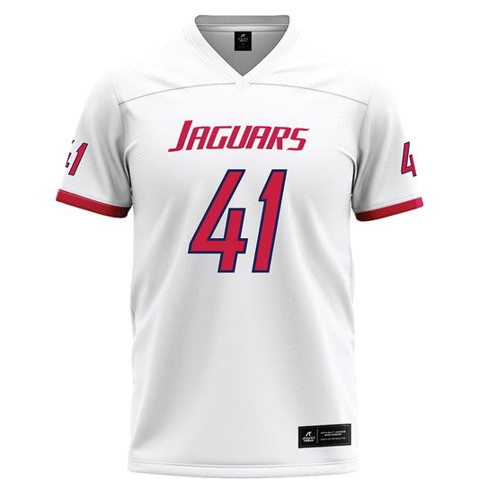 South Alabama - NCAA Football : Tyler Carter - White Football Jersey-0