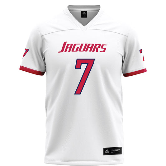 South Alabama - NCAA Football : Ty Goodwill - White Football Jersey-0