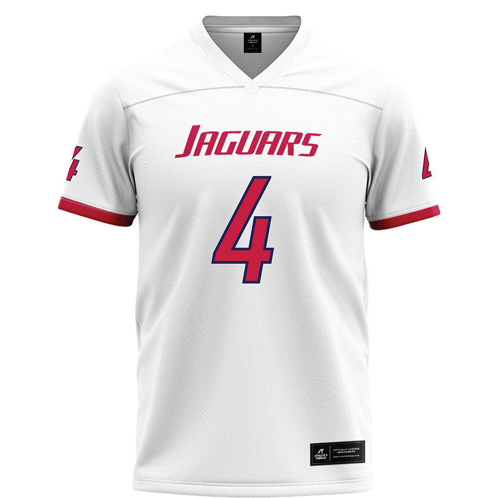 South Alabama - NCAA Football : bishop davenport - White Football Jersey-0