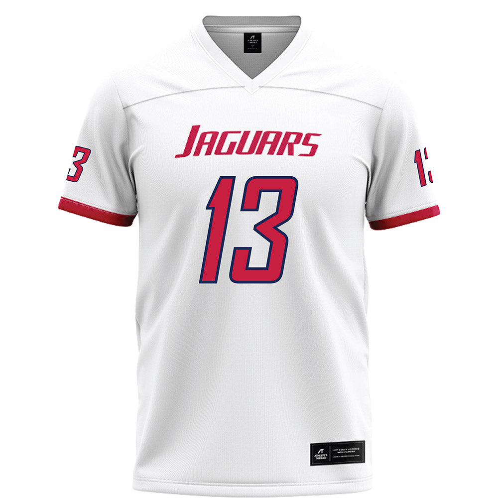 South Alabama - NCAA Football : Javon Ivory - White Football Jersey-0
