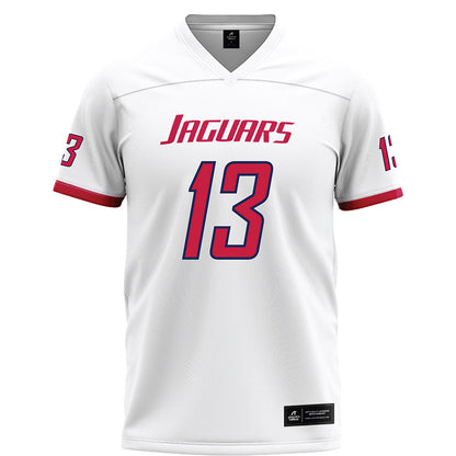 South Alabama - NCAA Football : Javon Ivory - White Football Jersey-0