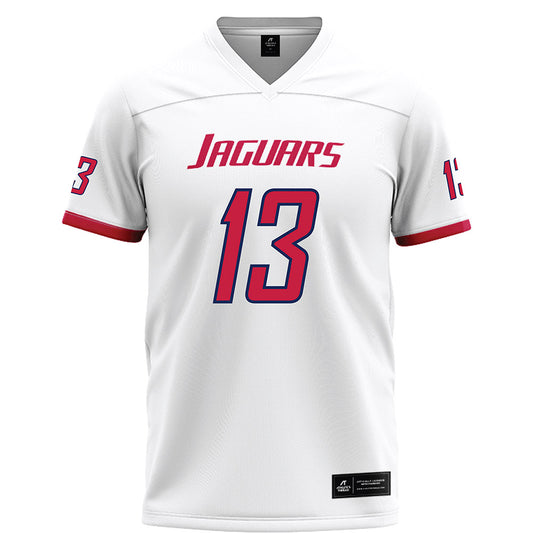 South Alabama - NCAA Football : Javon Ivory - White Football Jersey-0
