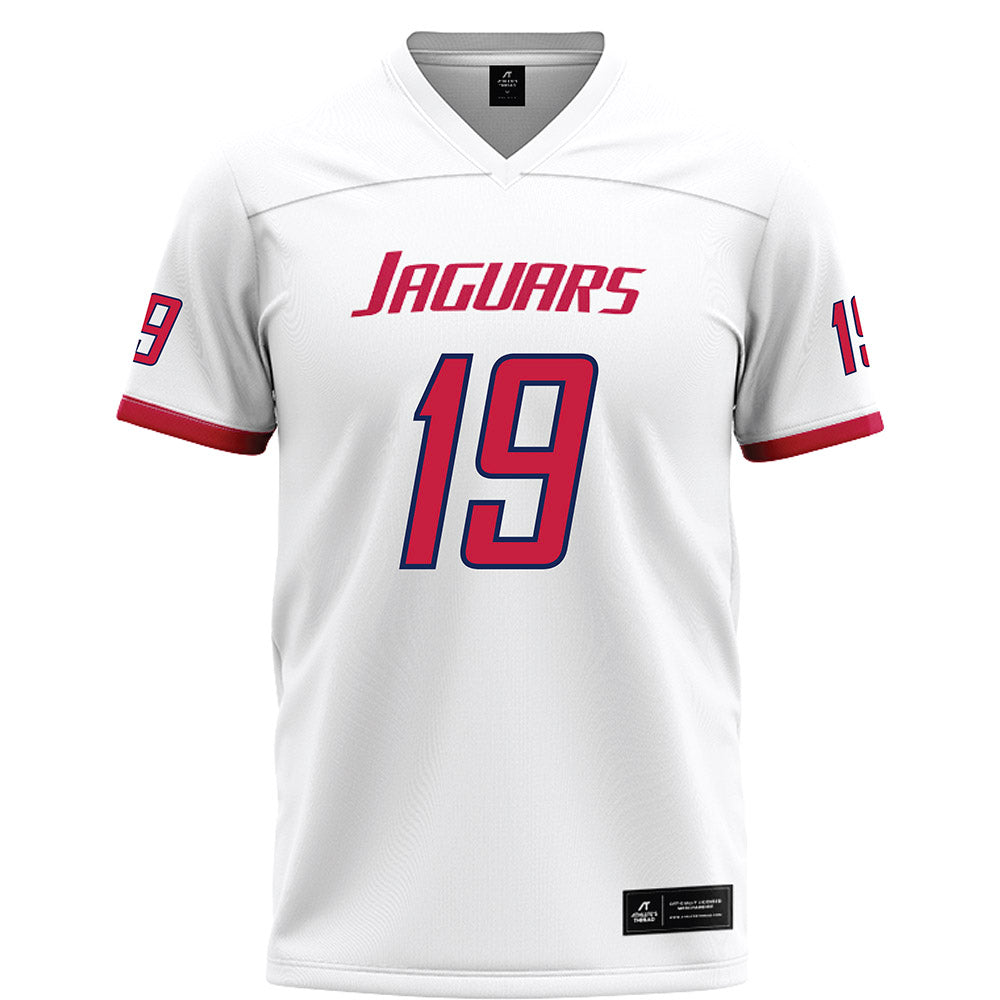 South Alabama - NCAA Football : Deuce Vance - White Football Jersey-0