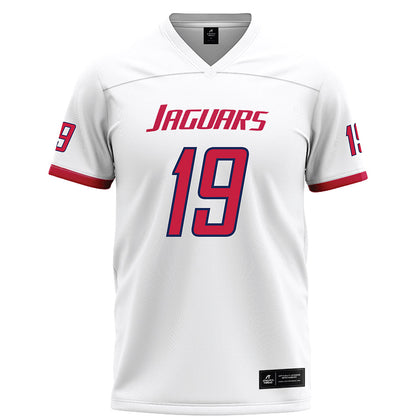South Alabama - NCAA Football : Deuce Vance - White Football Jersey-0