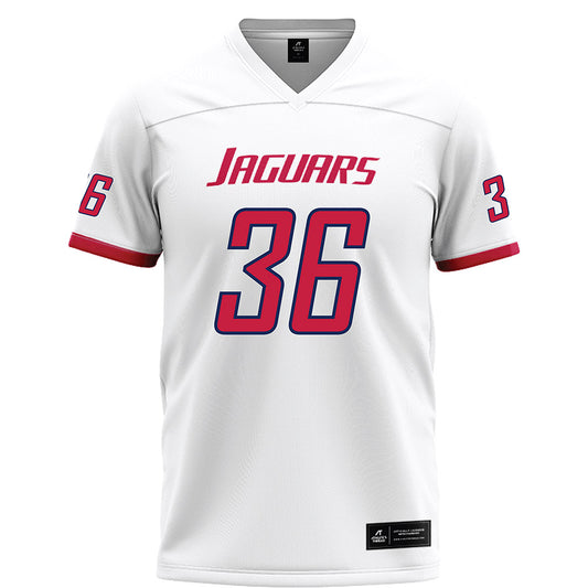 South Alabama - NCAA Football : William Felton IV - White Football Jersey-0