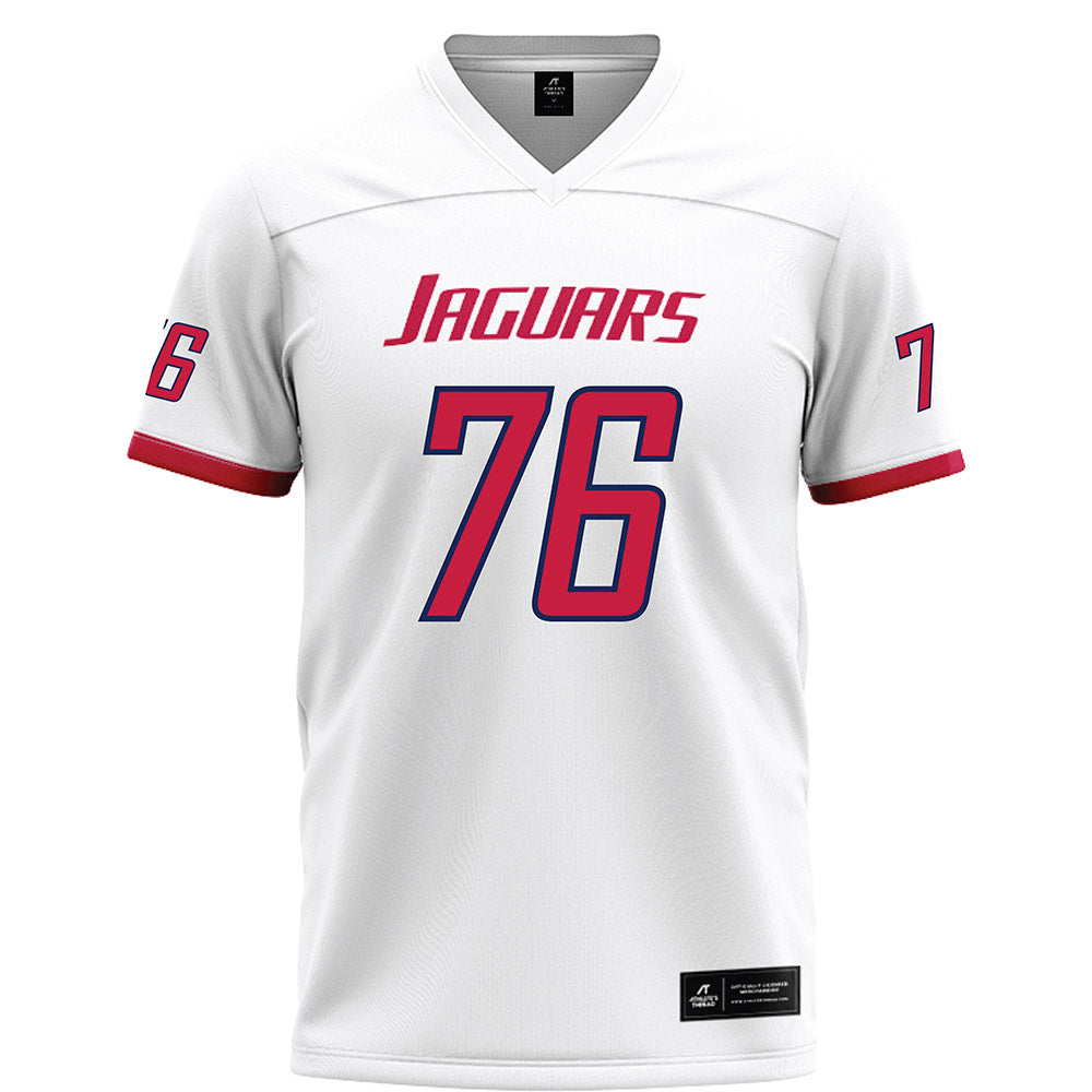 South Alabama - NCAA Football : Logan Joellenbeck - White Football Jersey-0