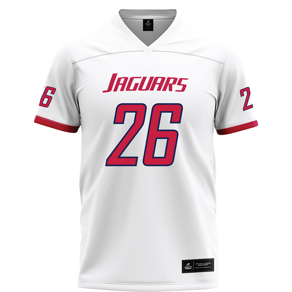 South Alabama - NCAA Football : Jonathon Carter - White Football Jersey-0