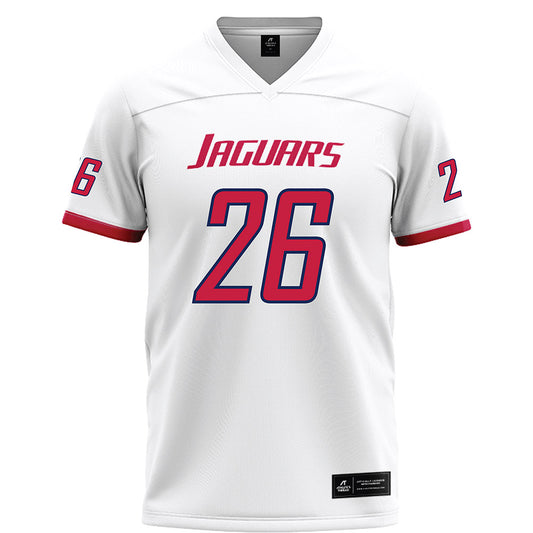 South Alabama - NCAA Football : Jonathon Carter - White Football Jersey-0