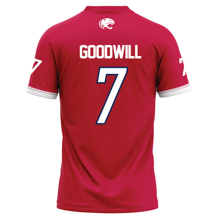 South Alabama - NCAA Football : Ty Goodwill - Red Football Jersey-1