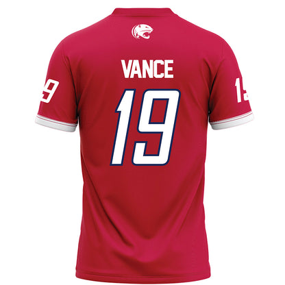 South Alabama - NCAA Football : Deuce Vance - Red Football Jersey-1