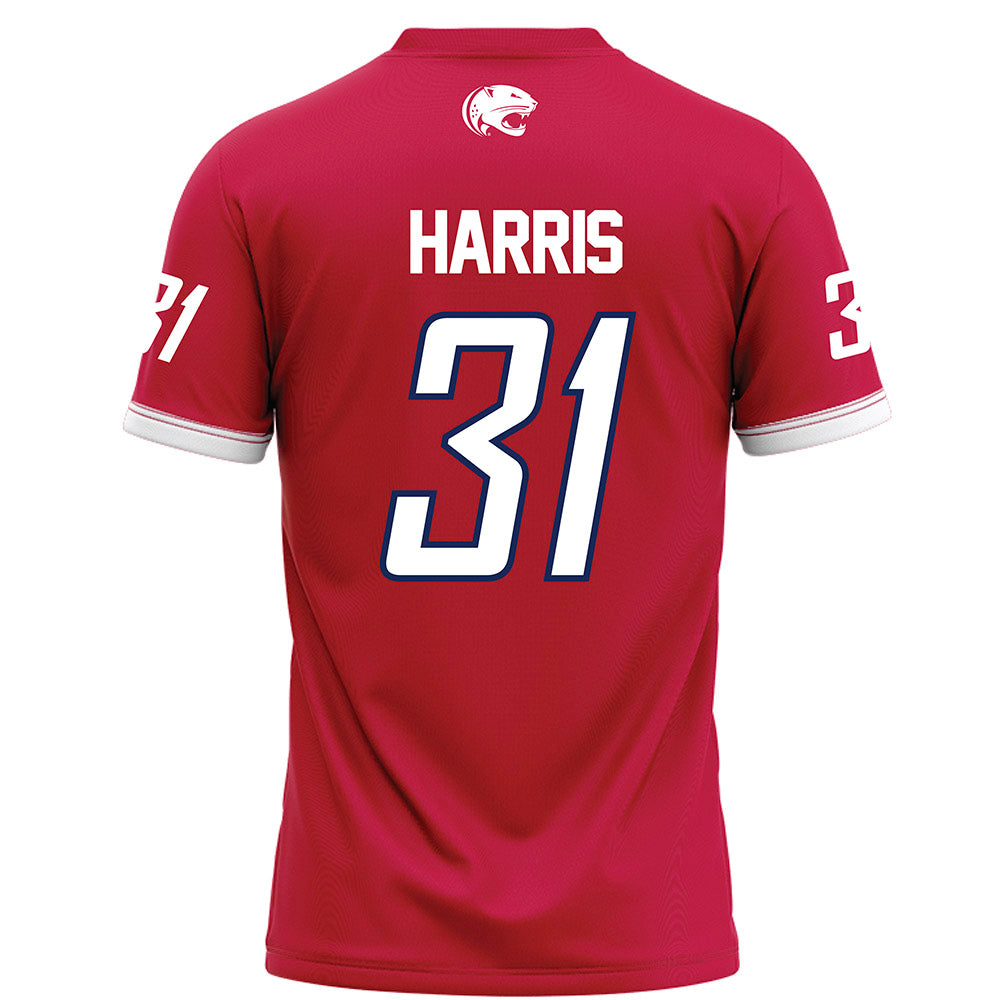 South Alabama - NCAA Football : Mike Harris - Red Football Jersey-1
