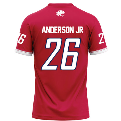 South Alabama - NCAA Football : Xavious Anderson Jr - Red Football Jersey-1