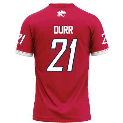 South Alabama - NCAA Football : Jarvis Durr - Red Football Jersey-1
