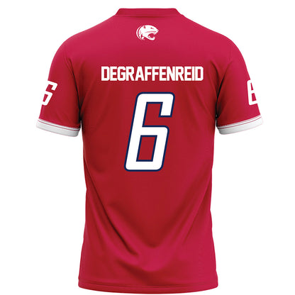South Alabama - NCAA Football : Kaydon Degraffenreid - Red Football Jersey-1