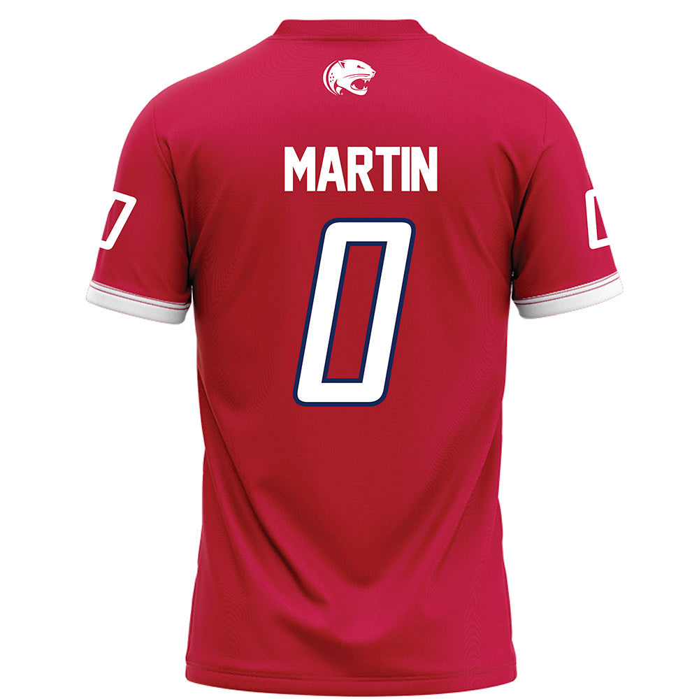 South Alabama - NCAA Football : Pj Martin - Red Football Jersey-1
