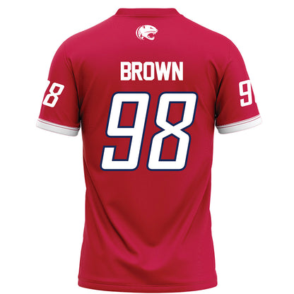 South Alabama - NCAA Football : Tre'Darius Brown - Red Football Jersey-1