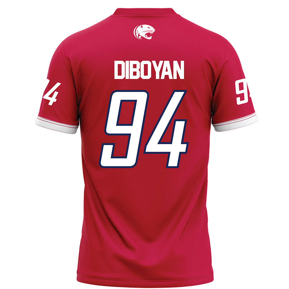 South Alabama - NCAA Football : Hamilton DiBoyan - Red Football Jersey-1