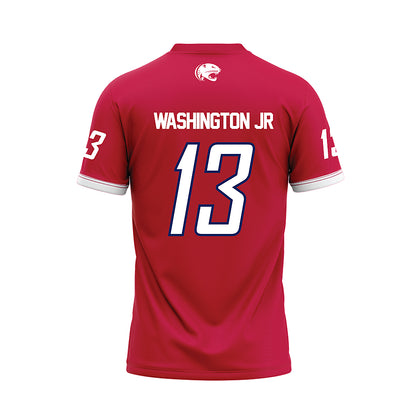 South Alabama - NCAA Football : Jarvis Washington Jr - Red Football Jersey-1