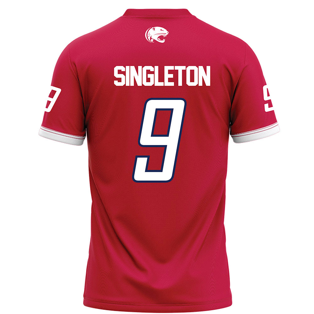 South Alabama - NCAA Football : Trent Singleton - Red Football Jersey-1