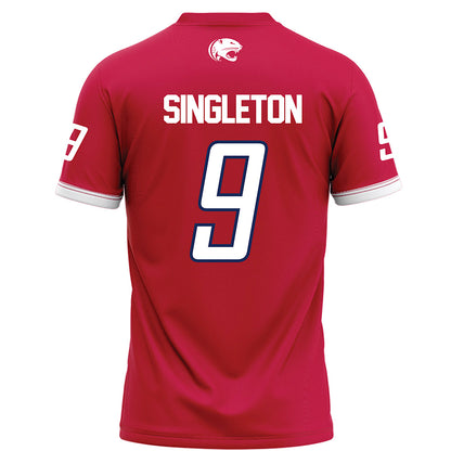 South Alabama - NCAA Football : Trent Singleton - Red Football Jersey-1