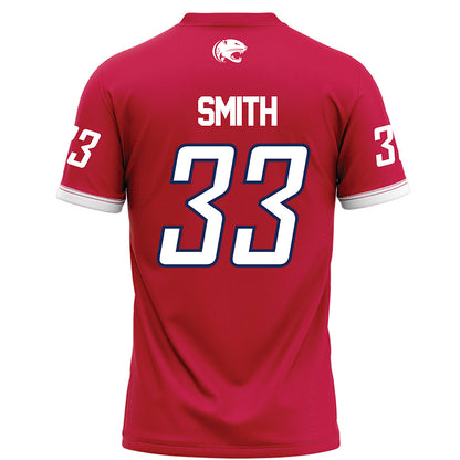 South Alabama - NCAA Football : Dorian Smith - Red Football Jersey-1
