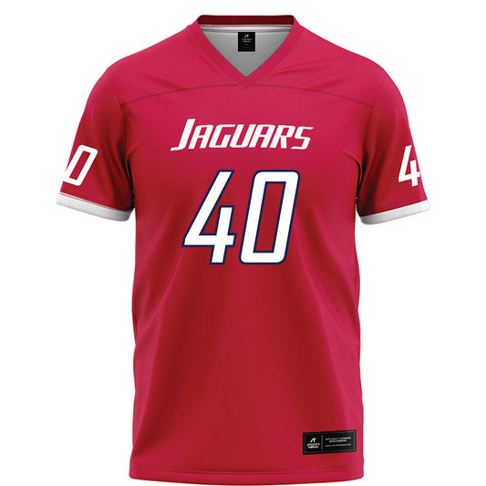 South Alabama - NCAA Football : Caleb Dozier - Red Football Jersey-0