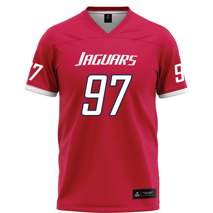 South Alabama - NCAA Football : Max Roth - Red Football Jersey-0