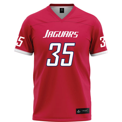 South Alabama - NCAA Football : Davis Little - Red Football Jersey-0