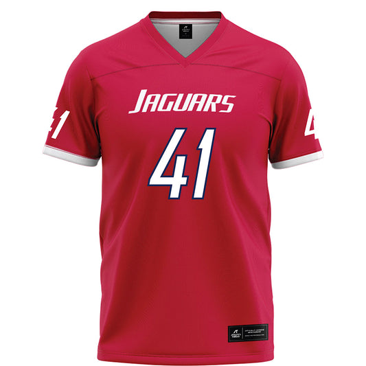 South Alabama - NCAA Football : Tyler Carter - Red Football Jersey-0
