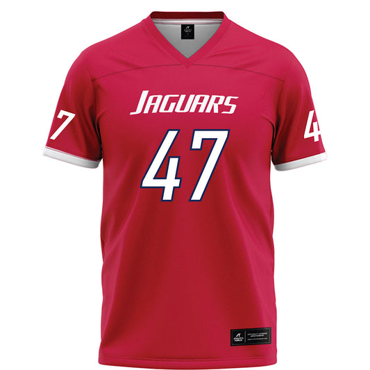 South Alabama - NCAA Football : Grant Rountree - Red Football Jersey-0