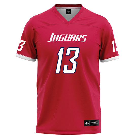 South Alabama - NCAA Football : Javon Ivory - Red Football Jersey-0