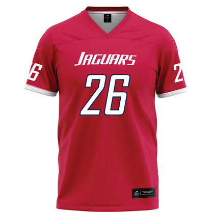 South Alabama - NCAA Football : Jonathon Carter - Red Football Jersey-0