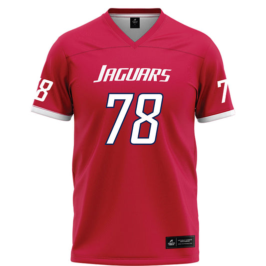 South Alabama - NCAA Football : Samuel Loper - Red Football Jersey-0