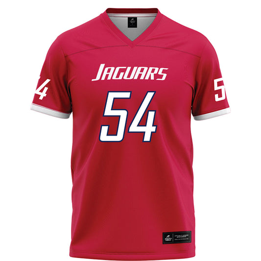 South Alabama - NCAA Football : Leavy Johnson - Red Football Jersey-0