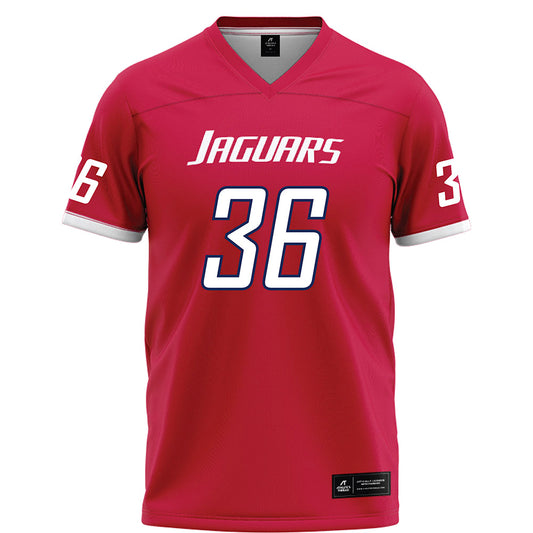South Alabama - NCAA Football : William Felton IV - Red Football Jersey-0