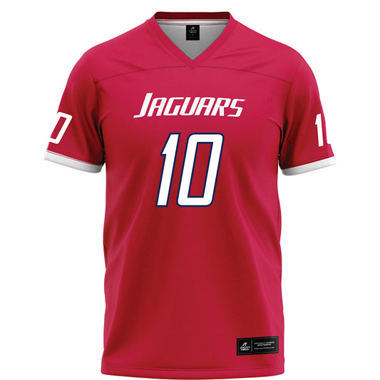South Alabama - NCAA Football : Saivion Kenon - Red Football Jersey-0