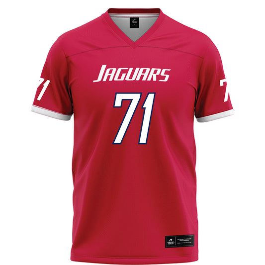 South Alabama - NCAA Football : Jaylen Booker - Red Football Jersey-0