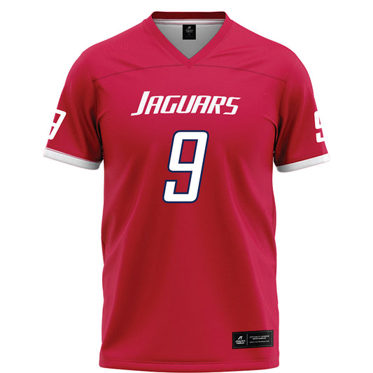 South Alabama - NCAA Football : Emmanuel Waller - Red Football Jersey-0