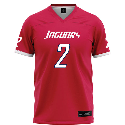 South Alabama - NCAA Football : Miller McCrumby - Red Football Jersey-0