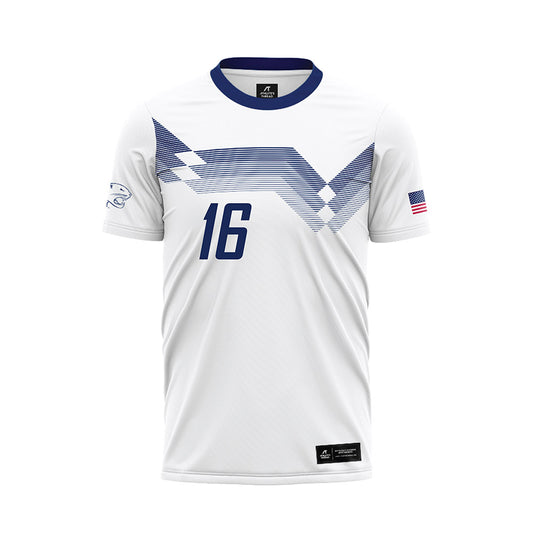 South Alabama - NCAA Women's Soccer : Alyssa Stevens - White Soccer Jersey-0