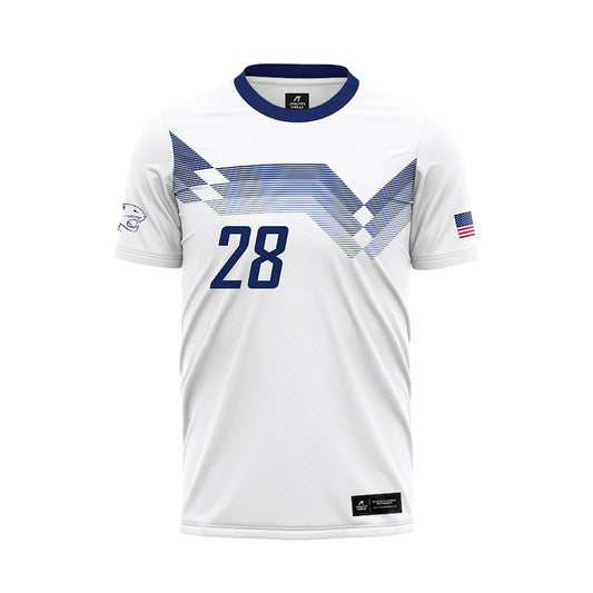 South Alabama - NCAA Women's Soccer : jaidin kinch - White Soccer Jersey-0