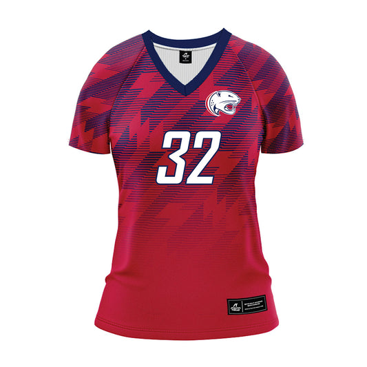 South Alabama - NCAA Women's Soccer : Zamiyah Hill - Red Volleyball Jersey-0
