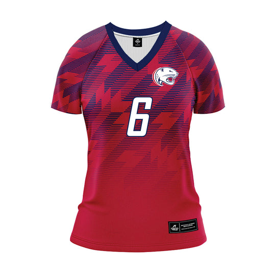 South Alabama - NCAA Women's Soccer : Alexandra Grammenopoulos - Red Volleyball Jersey-0