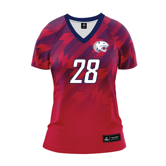 South Alabama - NCAA Women's Soccer : jaidin kinch - Red Volleyball Jersey-0