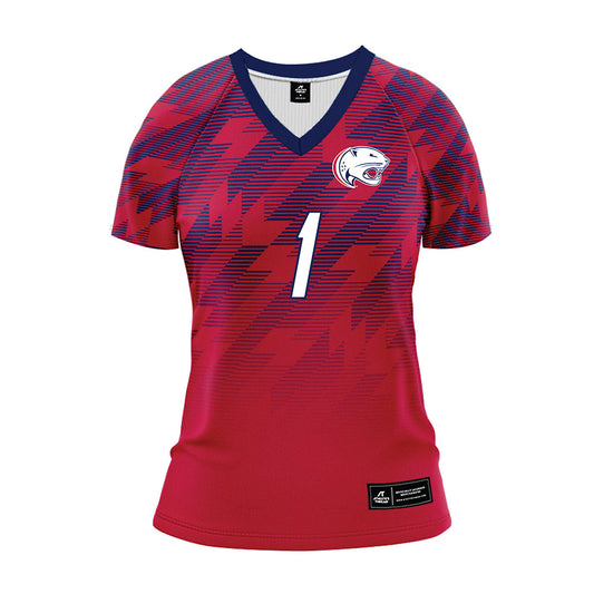 South Alabama - NCAA Women's Soccer : Larkin Wilson - Red Volleyball Jersey-0