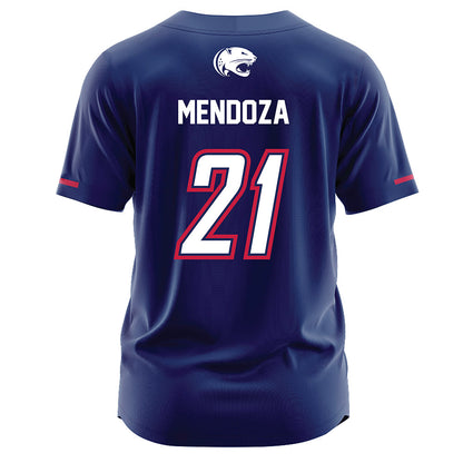 South Alabama - NCAA Softball : Sophia Mendoza - Blue Jersey-1