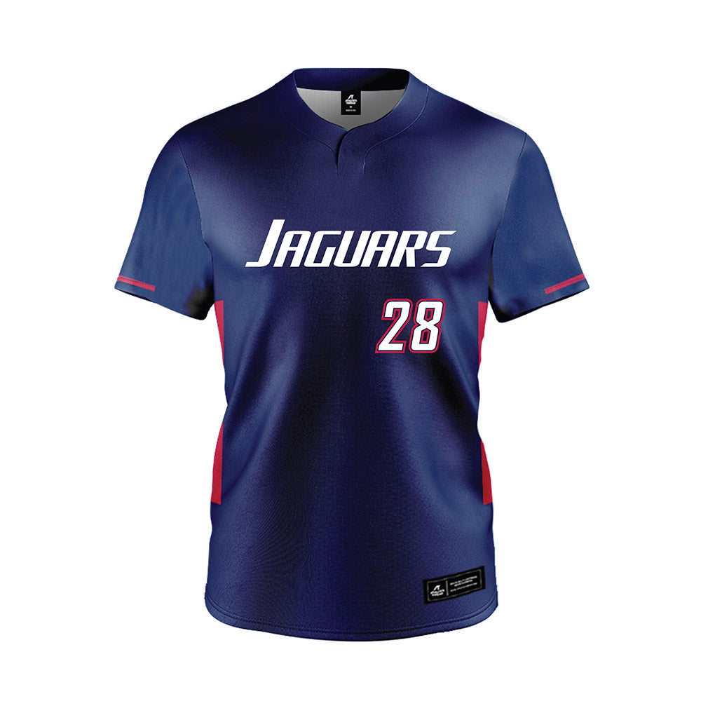 South Alabama - NCAA Softball : Kooper Barnes - Blue Jersey-0