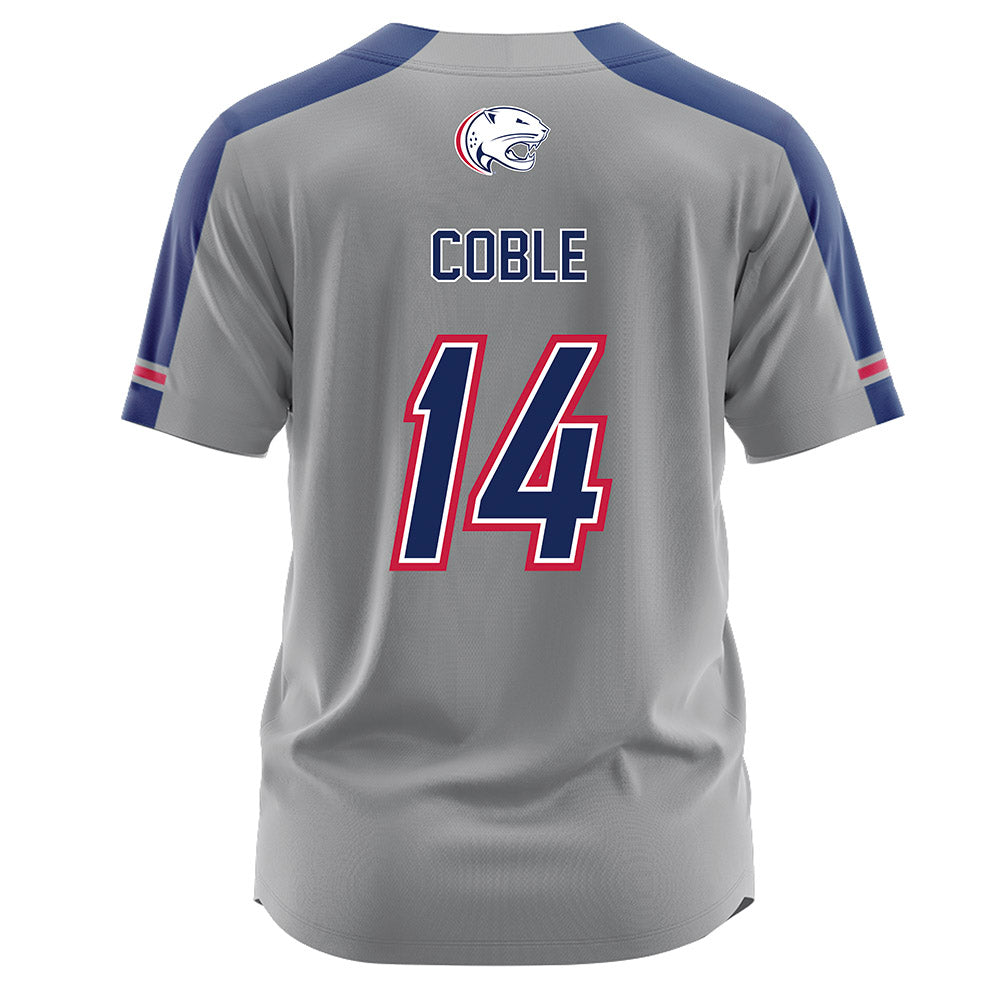 South Alabama - NCAA Softball : Ashleia Coble - Grey Jersey-1